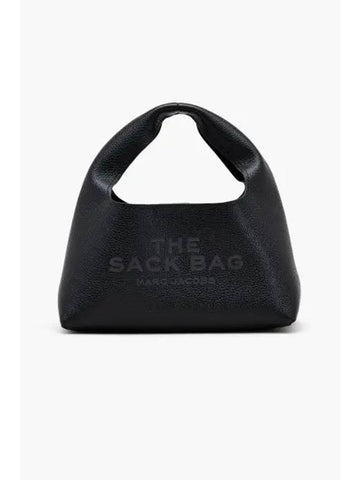 Leather The Mini Sack Tonal Black MBBAW24021BKX - MARC JACOBS - BALAAN 1