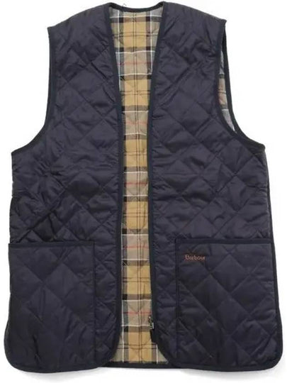 Quilted Waistcoat Zip In Liner Vest Navy - BARBOUR - BALAAN 2