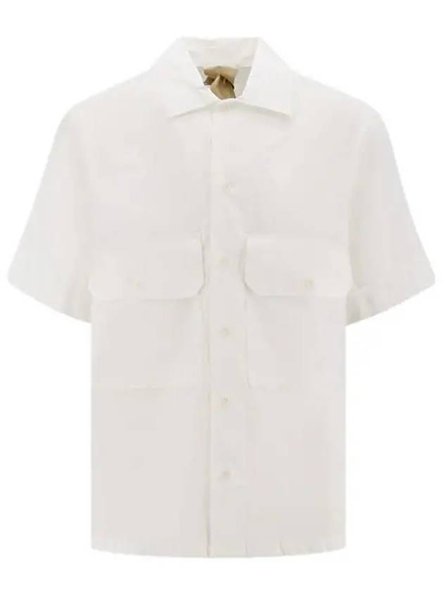 24SS Short Sleeve Shirt White - TEN C - BALAAN 6