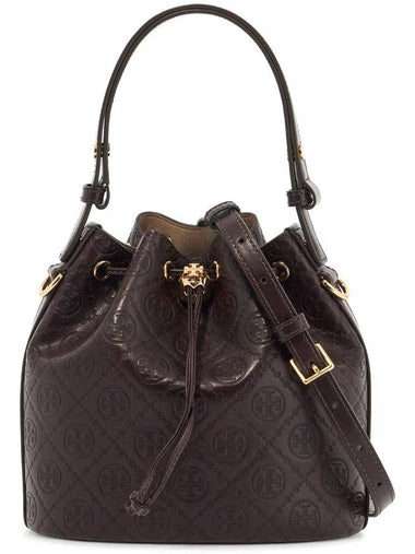 ma\n\nmonogram t bucket bag with - TORY BURCH - BALAAN 1