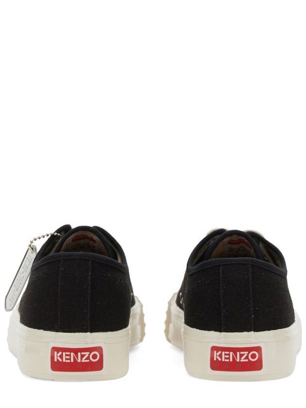 Shool Boke Flower Low Top Sneakers Black - KENZO - BALAAN 4