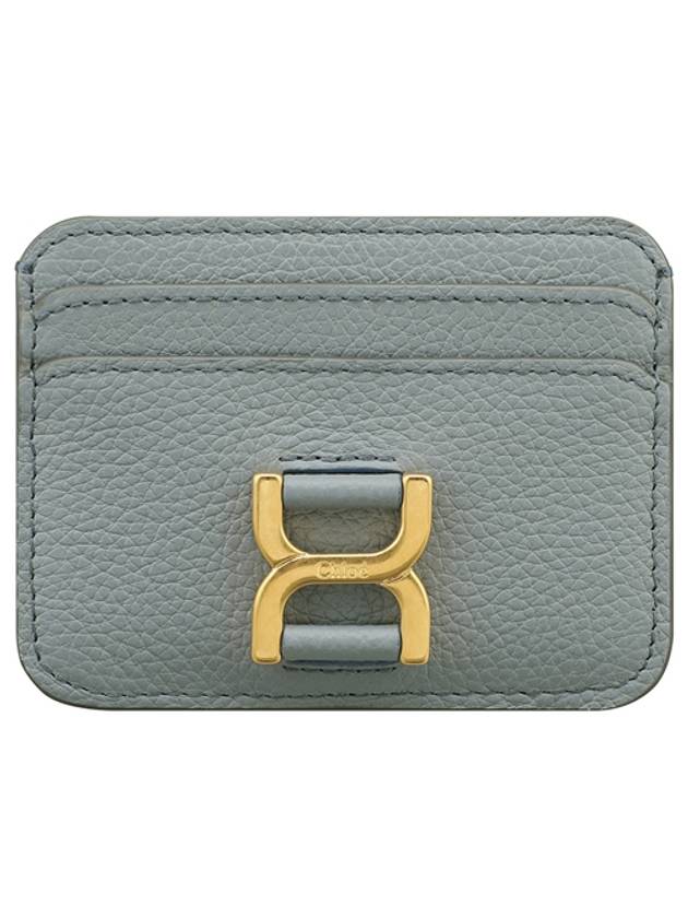 Marcie Leather Card Wallet Storm Blue - CHLOE - BALAAN 2