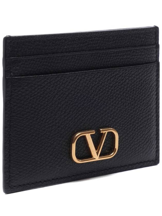 24SS Women's V Logo Card Wallet 4W0P0V32 SNP 0NO 24S - VALENTINO - BALAAN 3