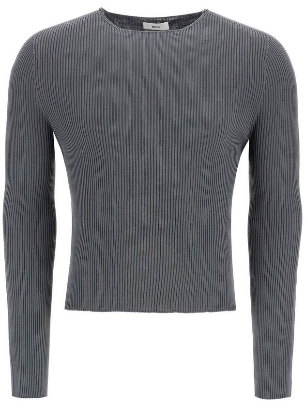 slim fit knit pullover sweater - RIER - BALAAN 1