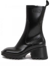 Betty Chunky Sole Rain Boots Black - CHLOE - BALAAN 2