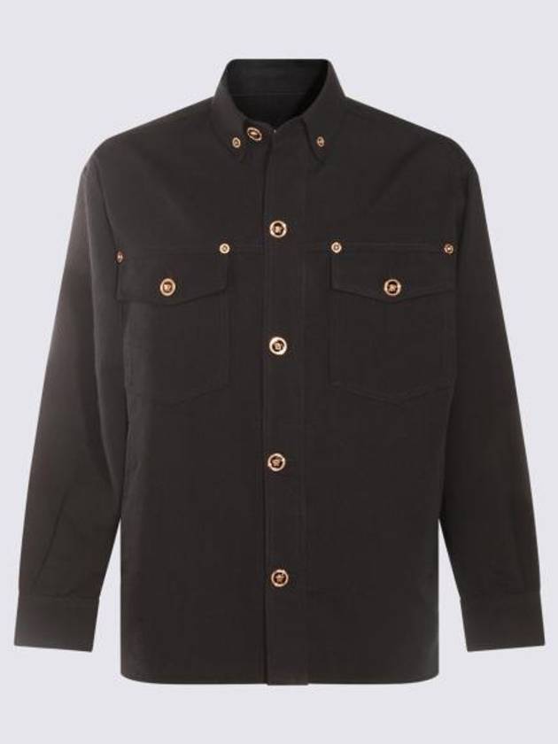 Men's Wool Blouson Jacket Black - VERSACE - BALAAN 2