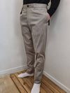 Homme Gabardine Chino Slacks Beige - DIOR - BALAAN 4