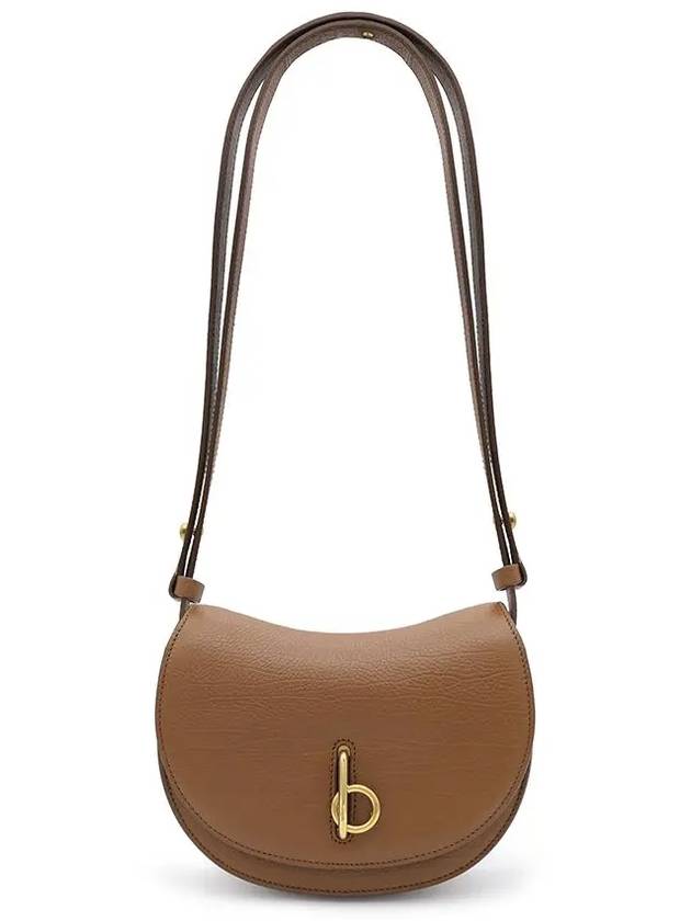 Locking Horse Leather Cross Bag Brown - BURBERRY - BALAAN 2