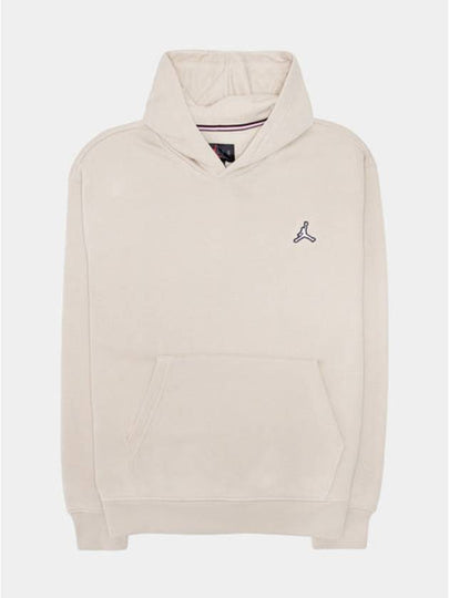 Men's Jordan Essential Fleece Pullover Hoodie Beige - NIKE - BALAAN 2