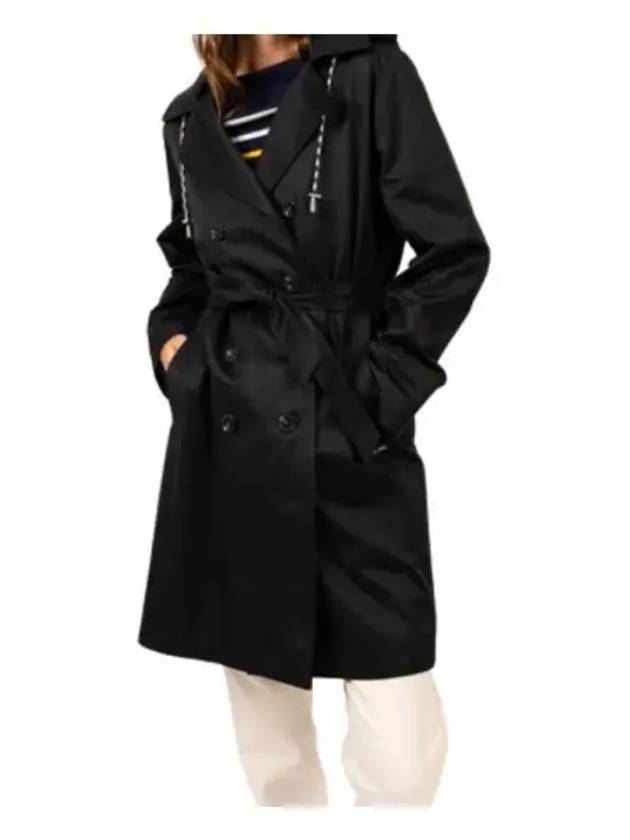 STE Honorine Navy 1544 CC Trench Coat - SAINT JAMES - BALAAN 1