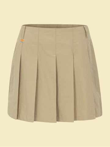 Skirt Shorts Orange Label Rain & Wind Woven Pleated Skirt GKW9254 - MAHES - BALAAN 1