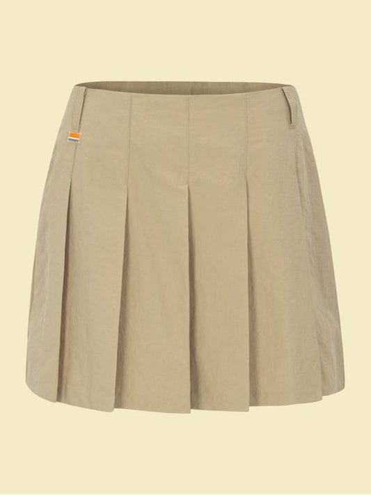 Skirt Shorts Orange Label Rain & Wind Woven Pleated Skirt GKW9254 - MAHES - BALAAN 1