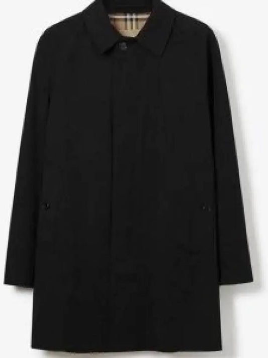 Short Camden Heritage Trench Coat Black - BURBERRY - BALAAN 2