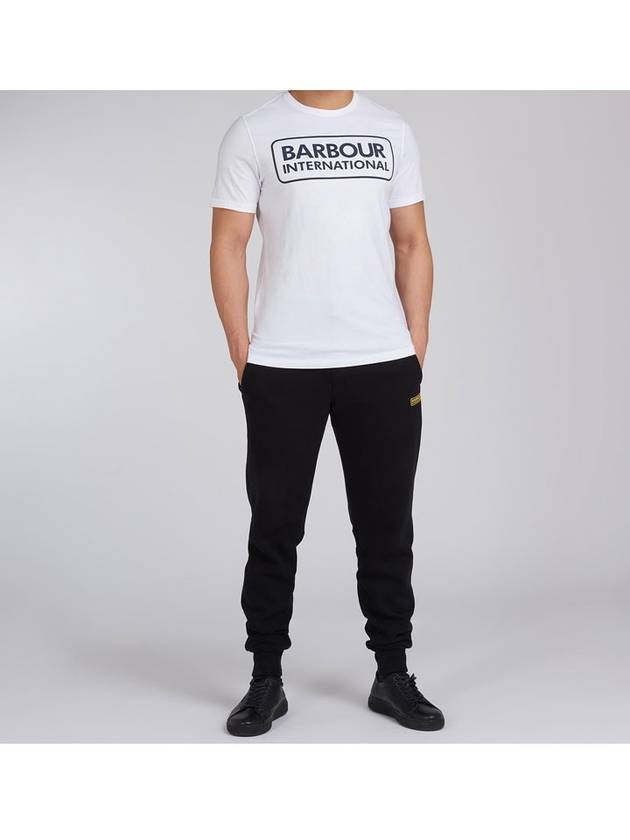 MTS0369WH11 Essential Large Logo Printing Short Sleeve T-Shirt White Men's T-Shirt TR - BARBOUR - BALAAN 6