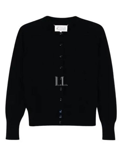 Crew Neck Cardigan Navy - MAISON MARGIELA - BALAAN 2