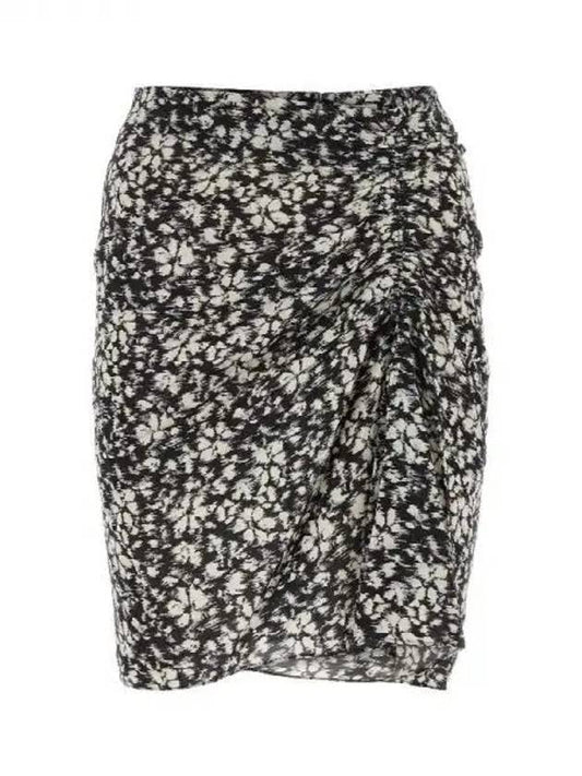 ANGELICA floral ruched skirt 270559 - ISABEL MARANT ETOILE - BALAAN 1
