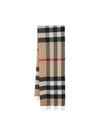 Classic Check Cashmere Muffler Beige - BURBERRY - BALAAN 2