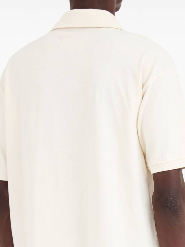 logo-print polo shirt - MAISON MARGIELA - BALAAN 7