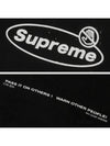 Warning T shirt Black Supreme Tee - SUPREME - BALAAN 3