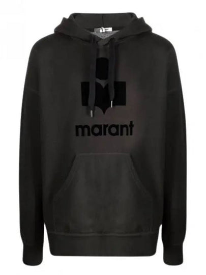 Miley Logo Hoodie Faded Black - ISABEL MARANT - BALAAN 2