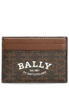 Bar Logo Card Wallet Brown - BALLY - BALAAN 1