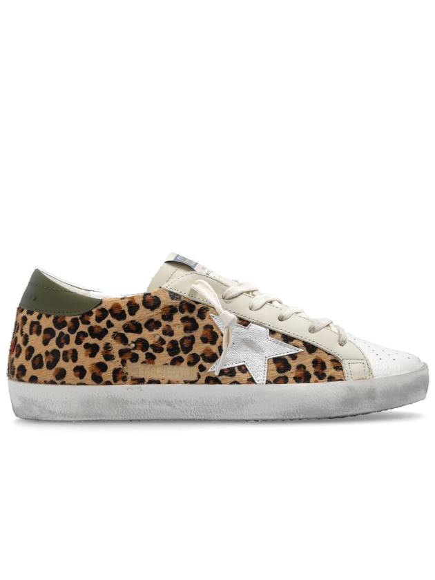 Superstar Classic Leopard Low Top Sneakers Brown - GOLDEN GOOSE - BALAAN 2