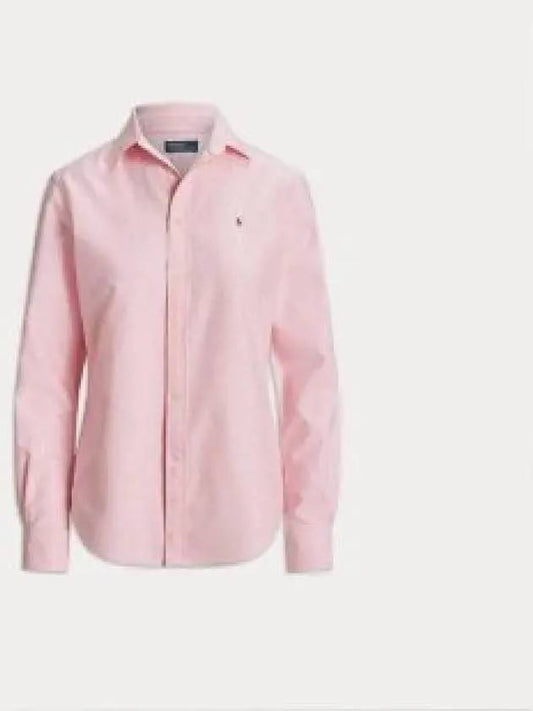 Pony Classic Fit Long Sleeve Shirt Pink - POLO RALPH LAUREN - BALAAN 2