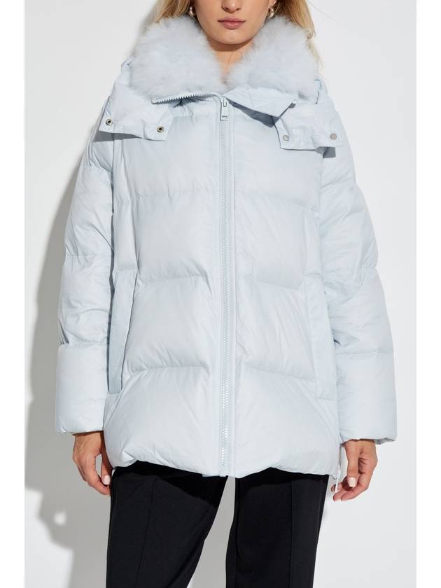 Yves Salomon Down Jacket, Women's, Light Blue - YVES SALOMON - BALAAN 3