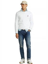 Cotton crewneck sweater white - POLO RALPH LAUREN - BALAAN 3