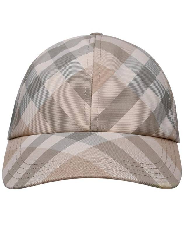 Check Ball Cap Beige - BURBERRY - BALAAN 2