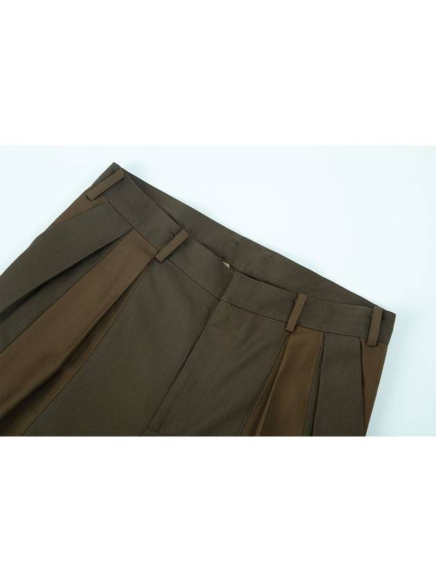 RAVEN PIN TUCK DOUBLE POCKET V2 TAIL TROUSER - KAEISS - BALAAN 8