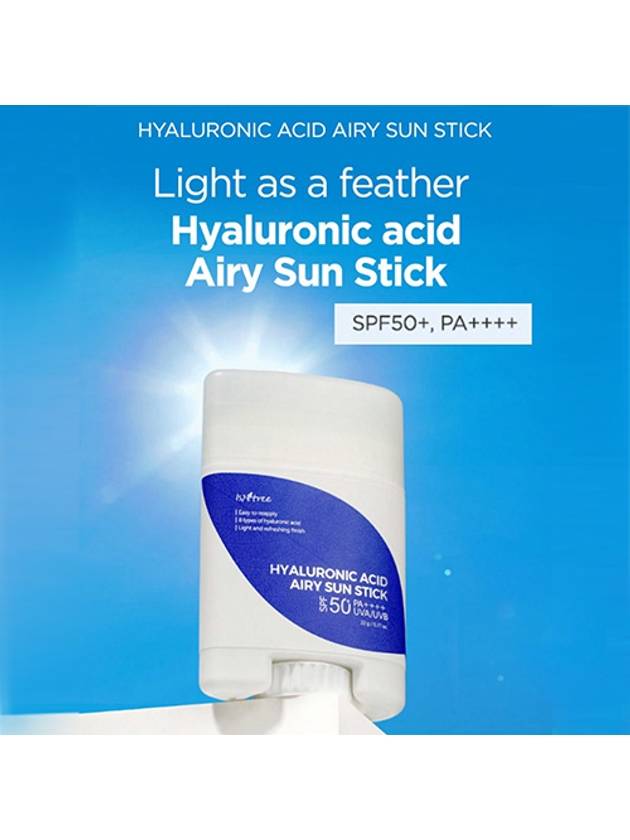 [Isntree] Hyaluronic Acid Airy Sun Stick 22g - ISNTREE - BALAAN 1