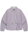 OG Nylon Crop Shirt Lavender - OFFGRID - BALAAN 1