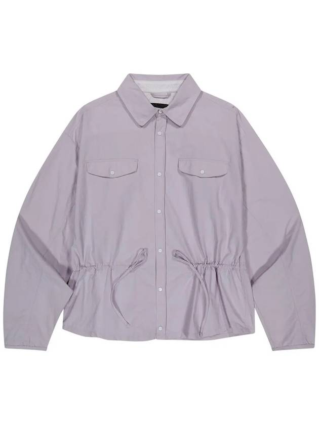 OG Nylon Crop Shirt Lavender - OFFGRID - BALAAN 1