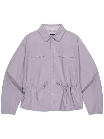 OG Nylon Crop Shirt Lavender - OFFGRID - BALAAN 1