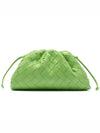 Intrecciato Mini Pouch Bag Pistachio - BOTTEGA VENETA - BALAAN 3