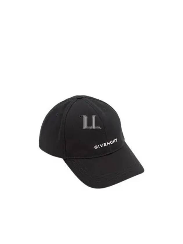 4G Logo Twill Ball Cap Black - GIVENCHY - BALAAN 2