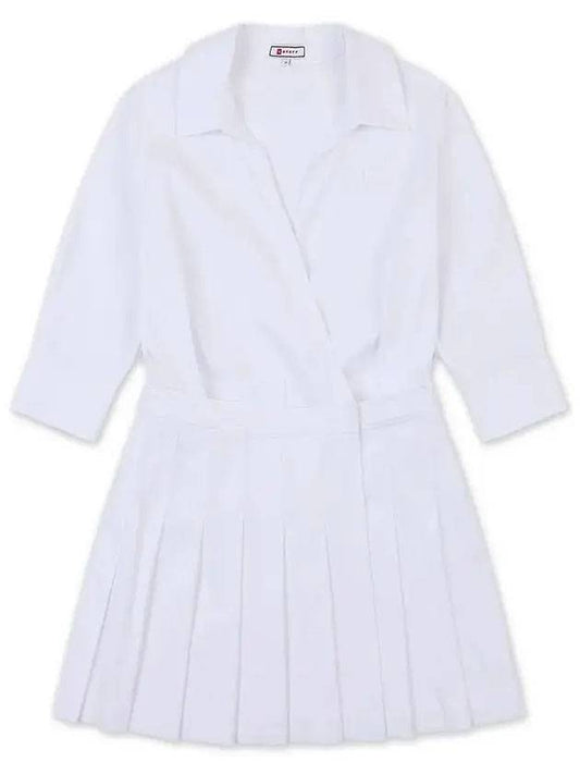 golfwear shirt wrap short dress white - ONOFF - BALAAN 1