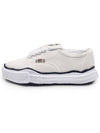 Baker OG Sole Canvas Low Top Sneakers White - MAISON MIHARA YASUHIRO - BALAAN 3