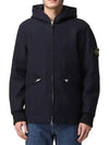 Panno Speciale Hooded Jacket Black - STONE ISLAND - BALAAN 2