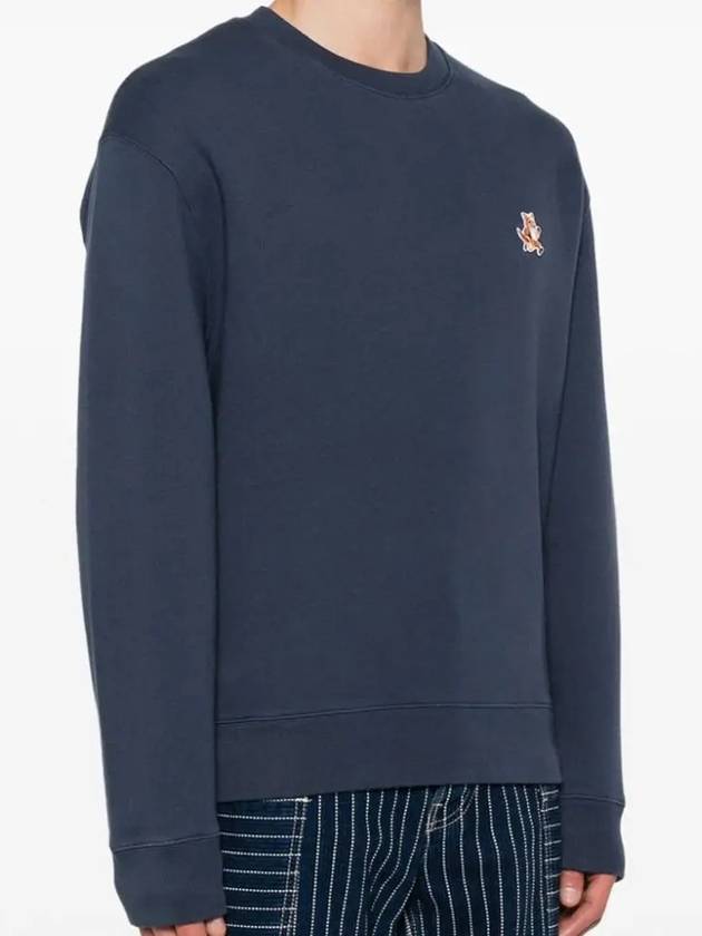 Maison Kitsune Speedy Fox Patch Men s Brushed Sweatshirt MM00313 P476 - POLO RALPH LAUREN - BALAAN 3