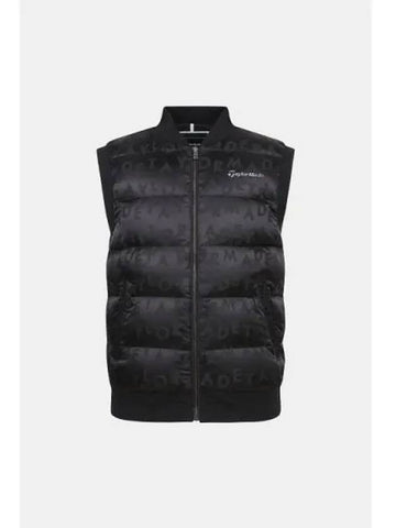 APPAREL Men s Logo Jagard Goose Down Vest TMDVM4103 199 - TAYLORMADE - BALAAN 1