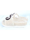 GG fleece slippers 8 270 - GUCCI - BALAAN 4