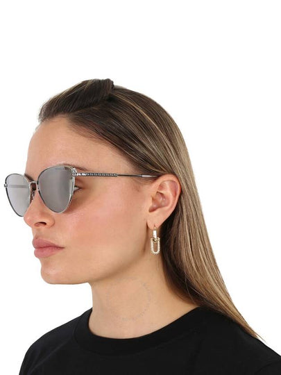 Michael Kors Cortez Silver Mirrored Cat Eye Ladies Sunglasses MK1140 18936G 59 - MICHAEL KORS - BALAAN 2