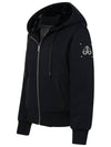 Classic Bunny 2 Zip Up Hoodie Black Lining Black - MOOSE KNUCKLES - BALAAN 3