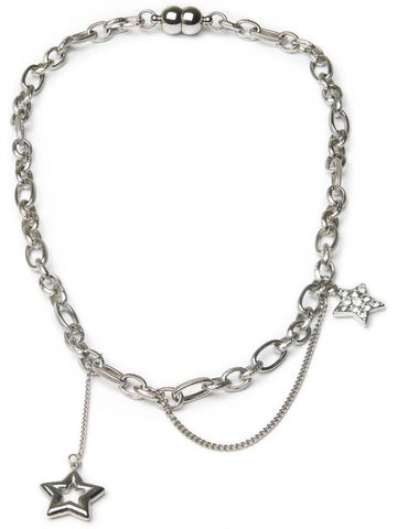 24FW Women's Chain Necklace Silver - FWWL - BALAAN 1