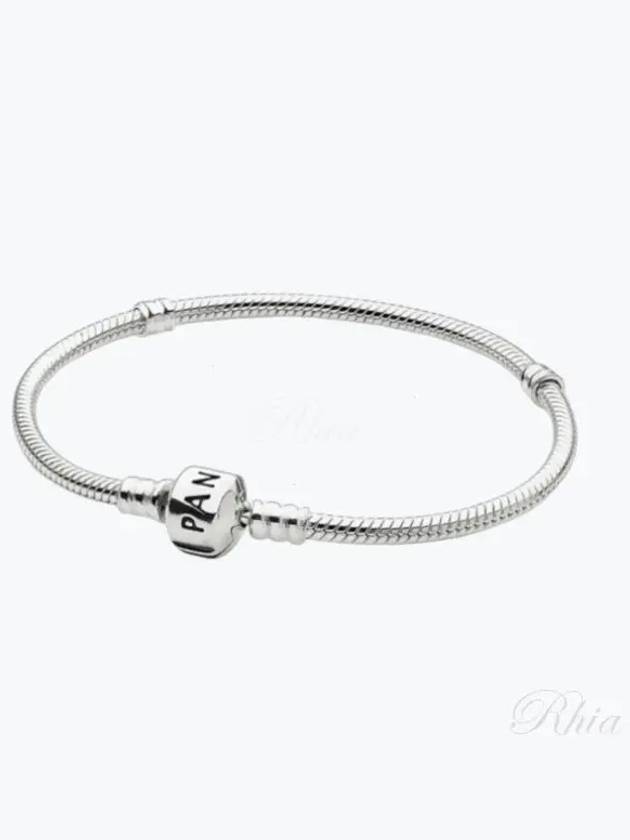 Moment Snake Chain Bracelet Silver - PANDORA - BALAAN 2