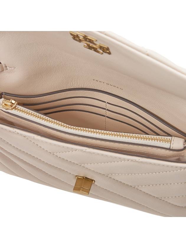 Kira Chevron Chain Long Wallet New Cream - TORY BURCH - BALAAN 10