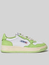 Women's Medalist Bi-Color Low-Top Sneakers Green - AUTRY - BALAAN 2