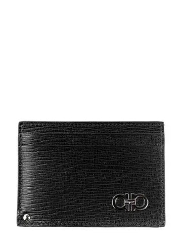 Men s Double Gancini Card Wallet 270445 - SALVATORE FERRAGAMO - BALAAN 1